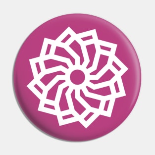 FULL MOON FLOWER (Light) Pin