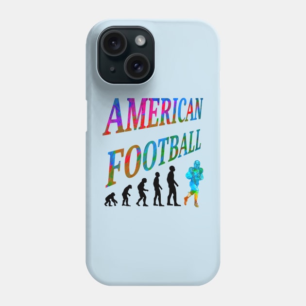 Evolution American Football Phone Case by GePadeSign