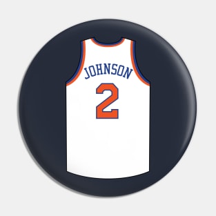 Larry Johnson New York Jersey Qiangy Pin