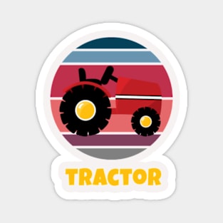 Tractor,T-shirt gift for tractor,lovers. Magnet