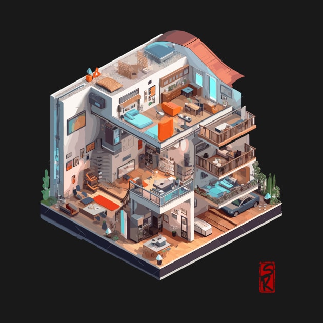 Isometric house by siriusreno