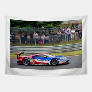 Ford GT no69 24 Hours of Le Mans 2016 Tapestry