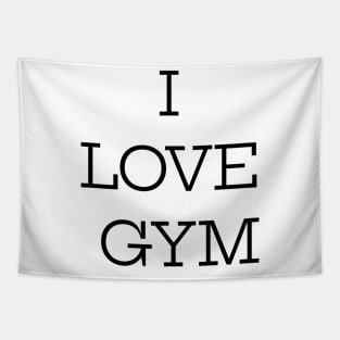 I Love Gym Tapestry