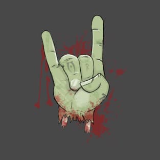 Rawk Salute Zombie T-Shirt