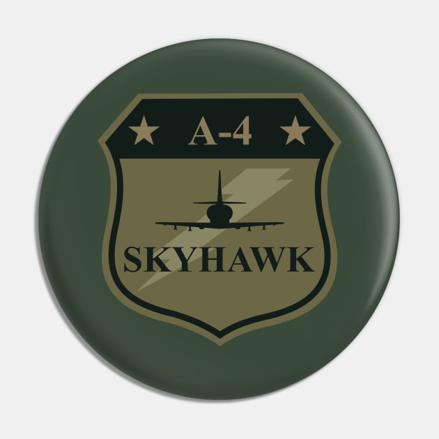 A-4 Skyhawk Patch (subdued) Pin by Tailgunnerstudios