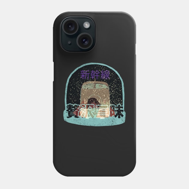 Shinkansen Phone Case by Beni-Shoga-Ink