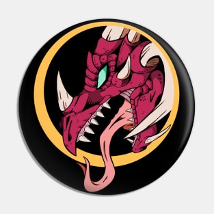 Red Dragon Ring Pin