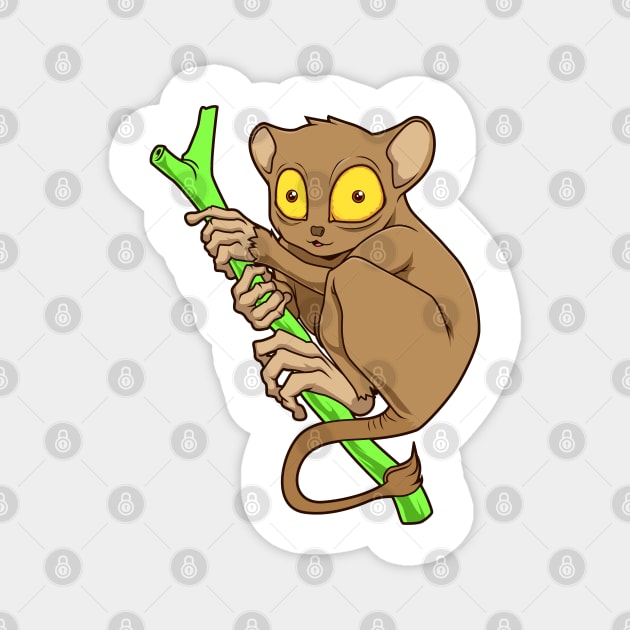 Kawaii Tarsier Magnet by Modern Medieval Design