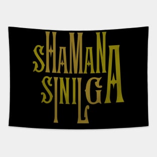 Unique Lettering T-Shirt Design Tapestry