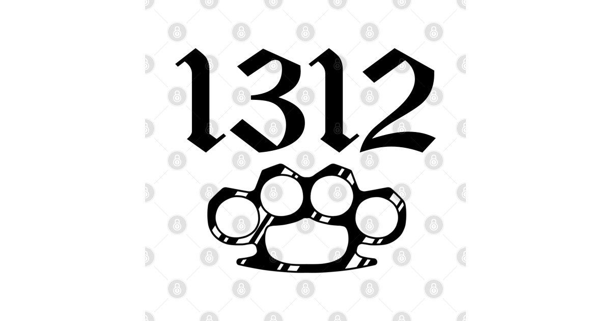 1312 Acab Sticker TeePublic