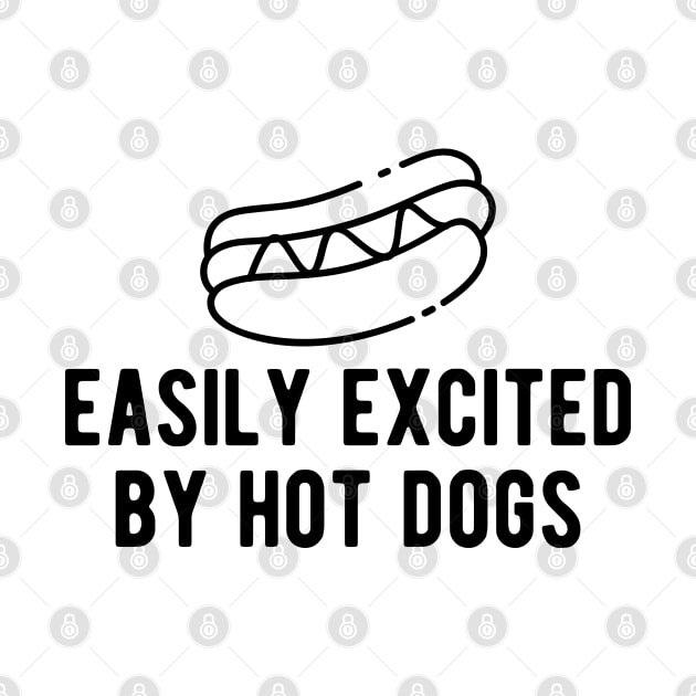 Hot dog - Easily excited by Hot Dogs by KC Happy Shop