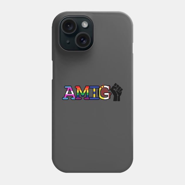 Amiga + Amigo Phone Case by BeastieToyz
