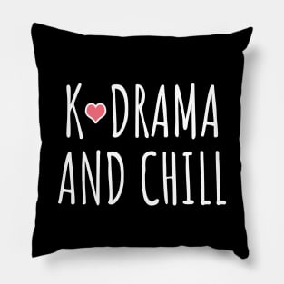 K-Drama and chill Pillow