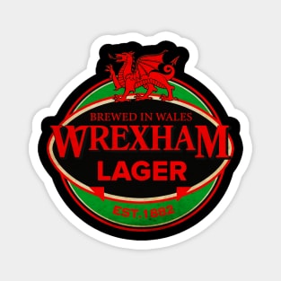 Wrexham Lager Vintage Magnet