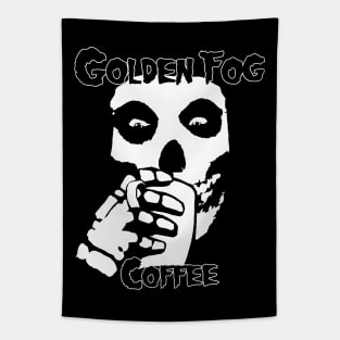 Coffee Business - Misfits x Golden Fog Mashup Tapestry