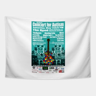 6th Annual Concert for Autism flyer tshirt 2013 Tapestry