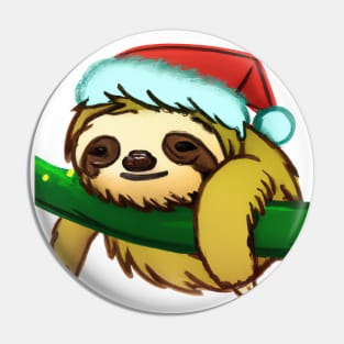 Cute Sloth Drawing Pin