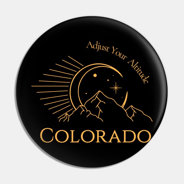 Colorado skiing - Colorado Hiking Pin by UbunTo