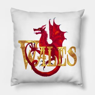 WALES RED DRAIG Pillow