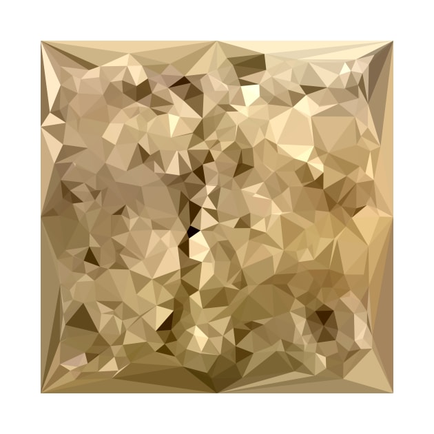 French Beige Abstract Low Polygon Background by retrovectors