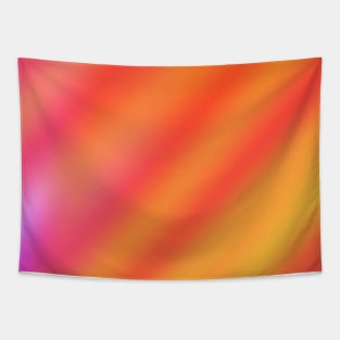 YELLOW RED PINK ABSTRACT TEXTURE Tapestry