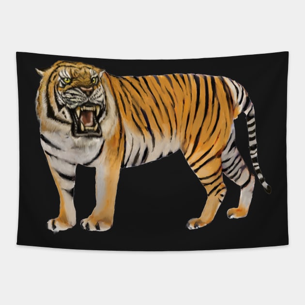 Tiger Tapestry by PeggyNovak