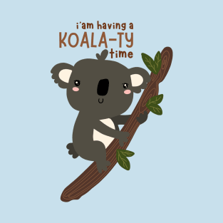 Koala Animal Cartoon Design T-Shirt