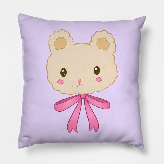 Fluffy Bear! Pillow by ShinyBat