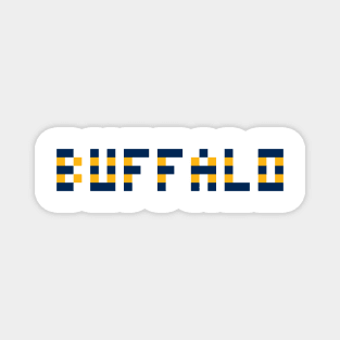 Pixel Hockey City Buffalo 2017 Magnet