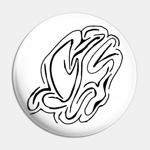 Organic Maze Pin by SpiritofMirth