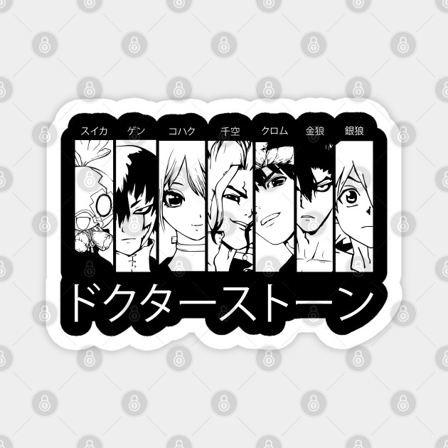 Get Wallpaper Dr Stone Suika Gen Kohaku Senku Chrome Kinro Ginro Dr Free HD