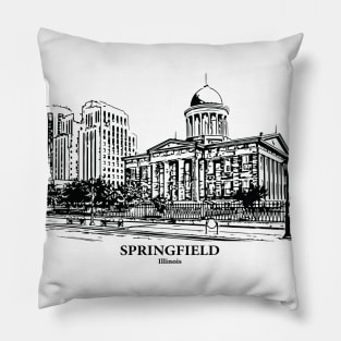 Springfield - Illinois Pillow