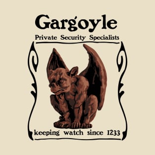 Gargoyle Private Security Specialists T-Shirt