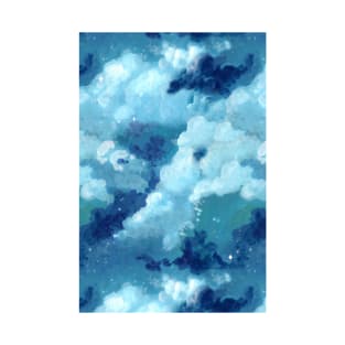 Blue Cloudy Sky T-Shirt