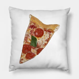 Pepperoni pizza with basil Pillow