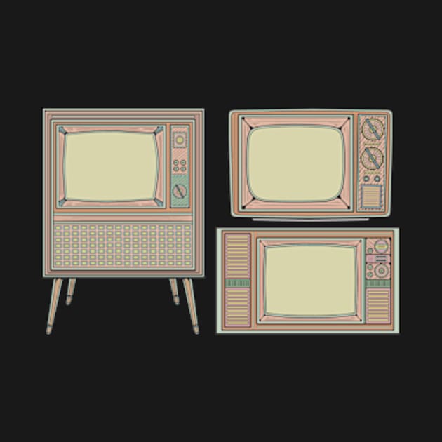 Brown Classic Television by milhad