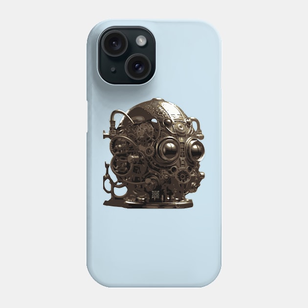 Steampunk Robot Phone Case by JSnipe