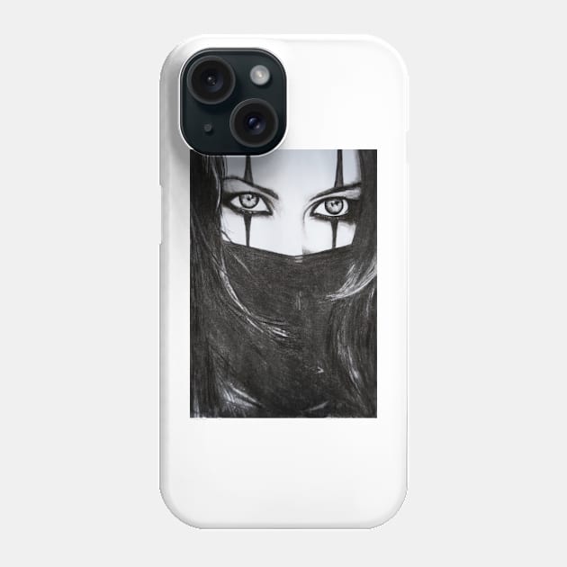 Harlequin Phone Case by calamarisky