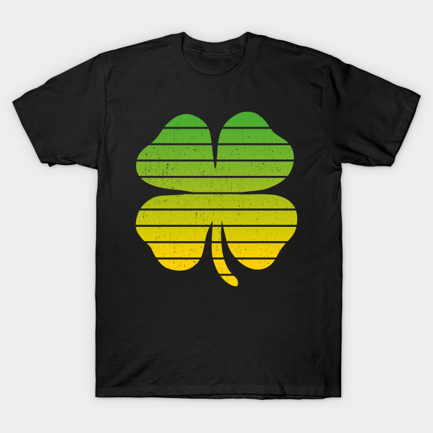 Discover Funny St Patricks Day Vintage Retro Clover - St Patricks Day Mens - T-Shirt