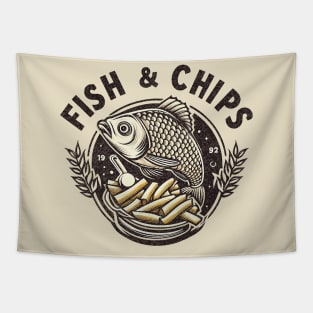 Fish n Chips Tapestry