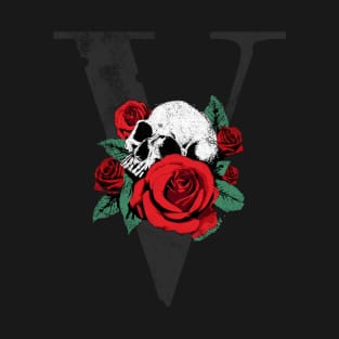 Vlone Rose Skull (variant) T-Shirt