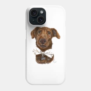 Pooch with a bow tie Phone Case