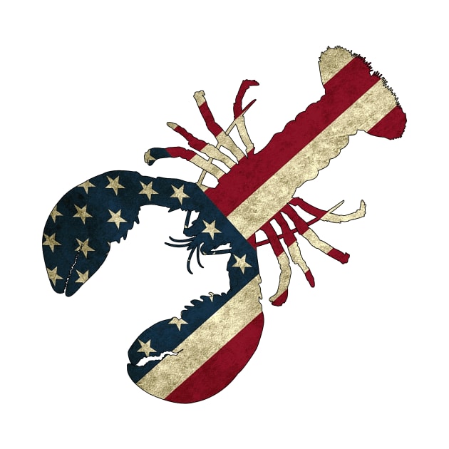 Lobster Flag by Hook Ink