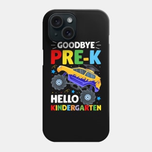 Kids Goodbye Pre-K Hello Kindergarten Graduation Class 2024 Phone Case