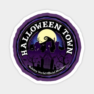 Haloween Town Magnet