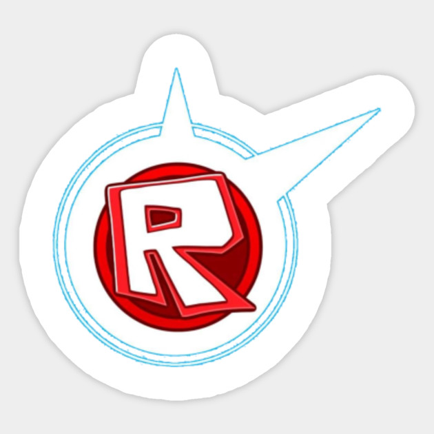 Roblox On Tranparent Blue Roblox Sticker Teepublic - robux stickers teepublic