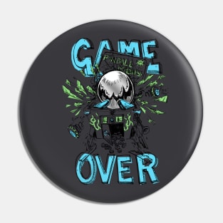 Game Over Pin