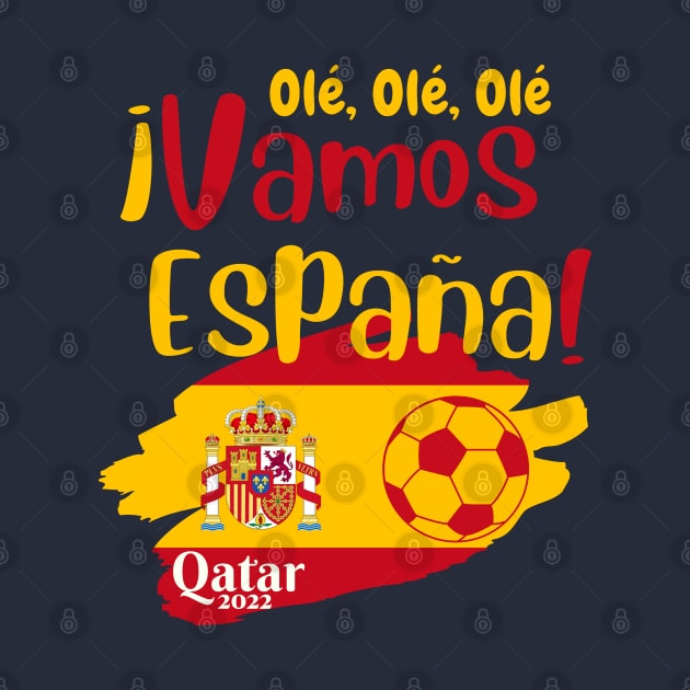 Spain Qatar World Cup 2022 by Ashley-Bee