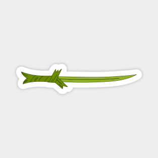 Adventure time Finn's grass sword Magnet