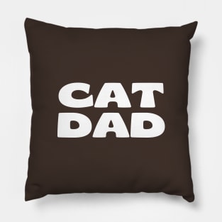 cat dad Pillow
